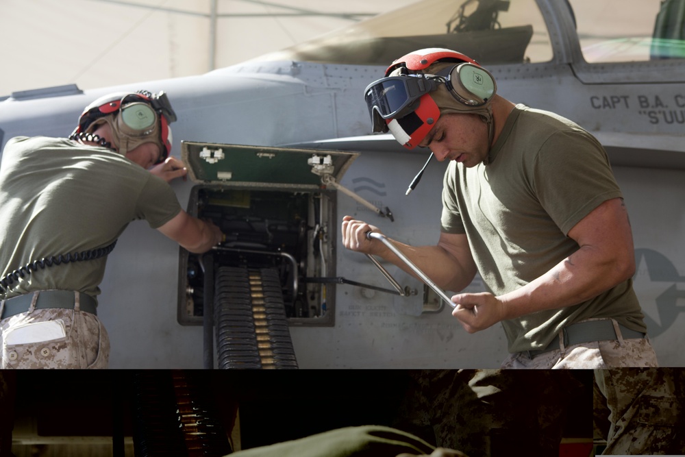 Werewolves of the Wing: VMFA-122 supports coalition in Afghanistan