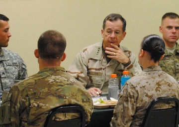 Mullen holds Q&amp;A with TF Duke Soldiers, visits ADT farm