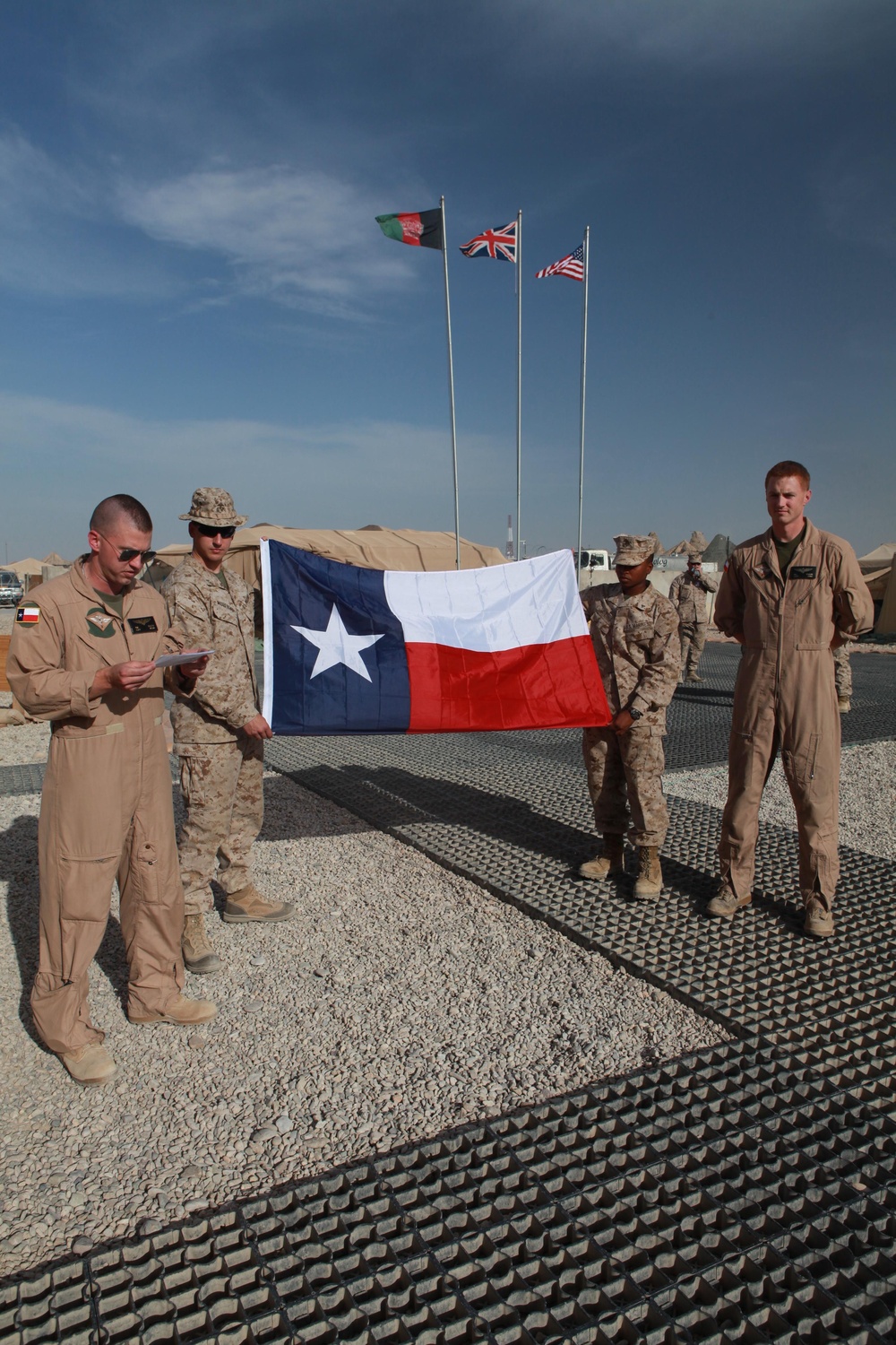 Lone Star Marines honor Texas heritage in Afghanistan