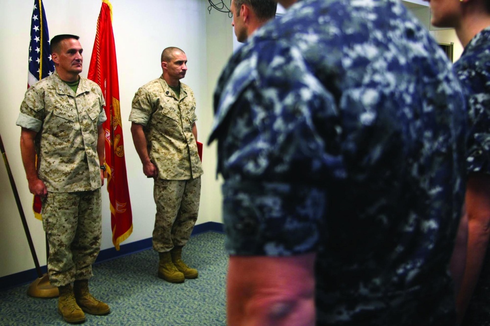 Depot sailors receive commendation