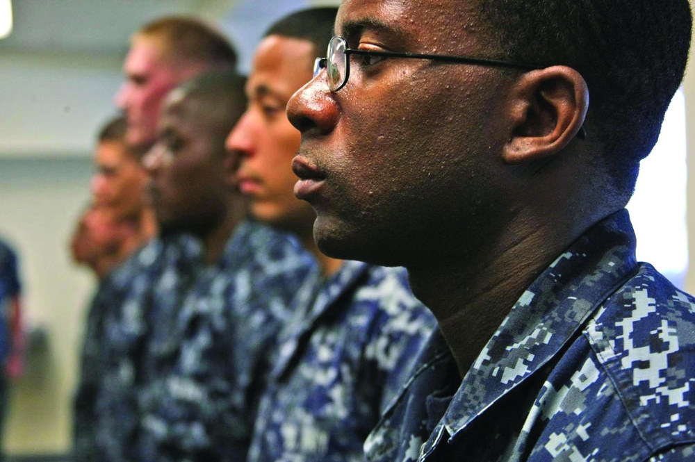 Depot sailors receive commendation