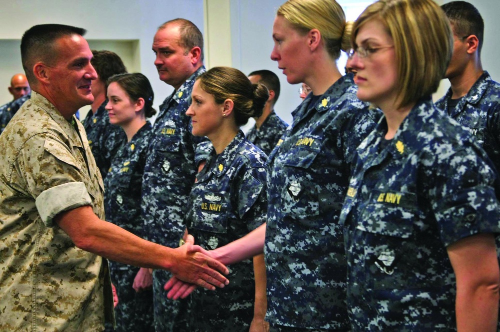 Depot sailors receive commendation