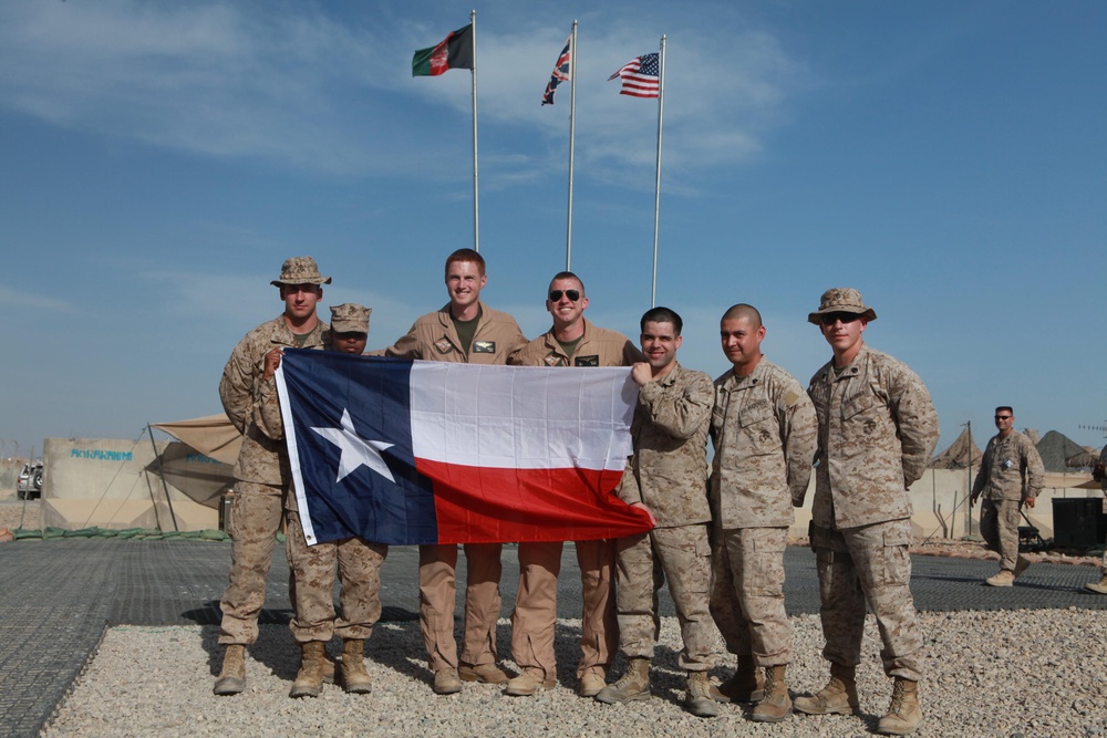 Lone Star Marines honor Texas heritage in Afghanistan