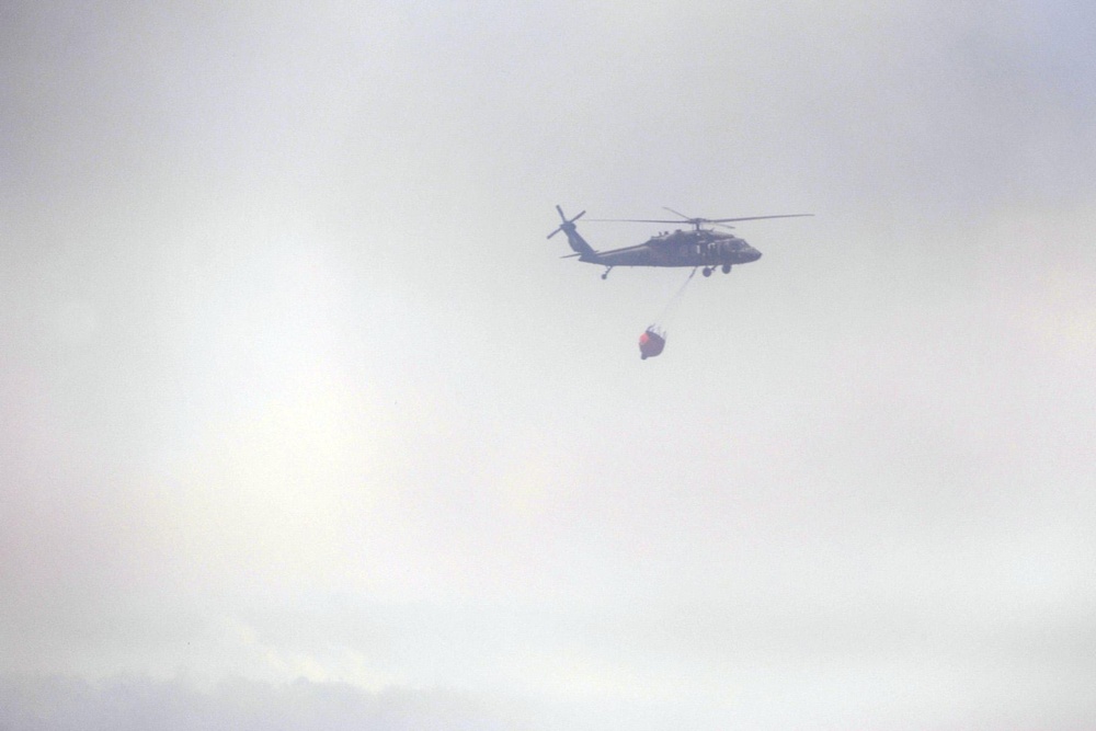 Texas National Guard Helps Fight Wildfires in North Texas