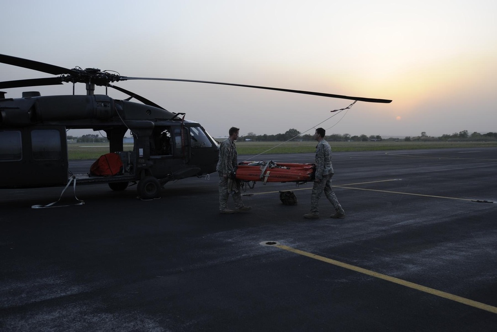 Texas National Guard Helps Fight Wildfires in North Texas