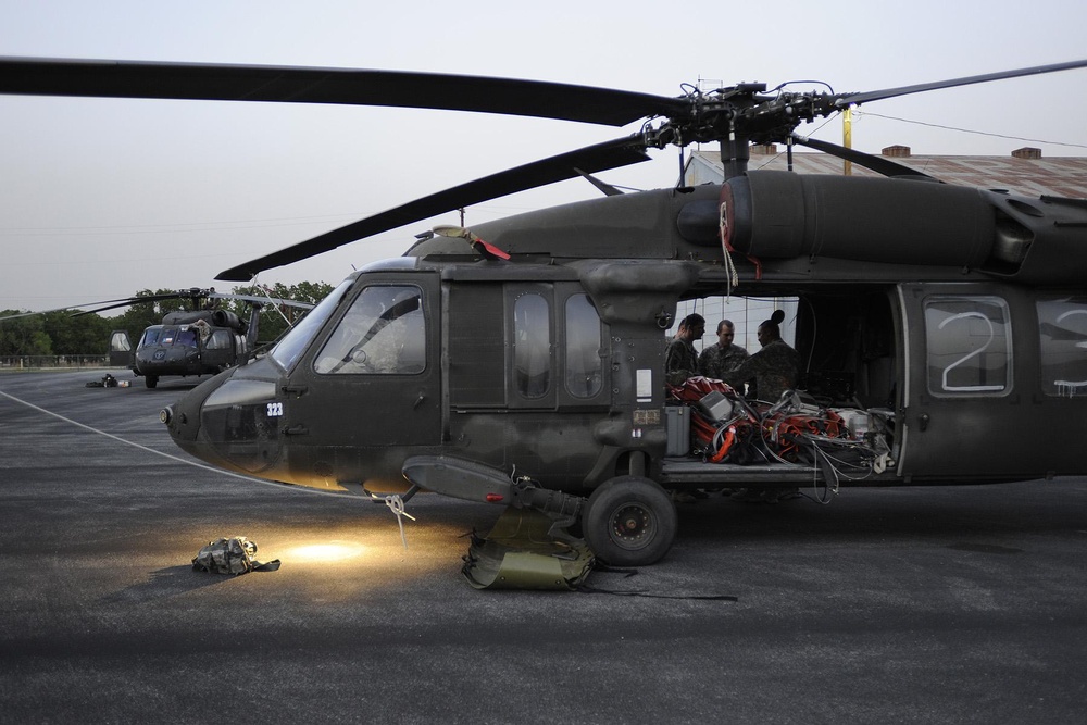 Texas National Guard Helps Fight Wildfires in North Texas