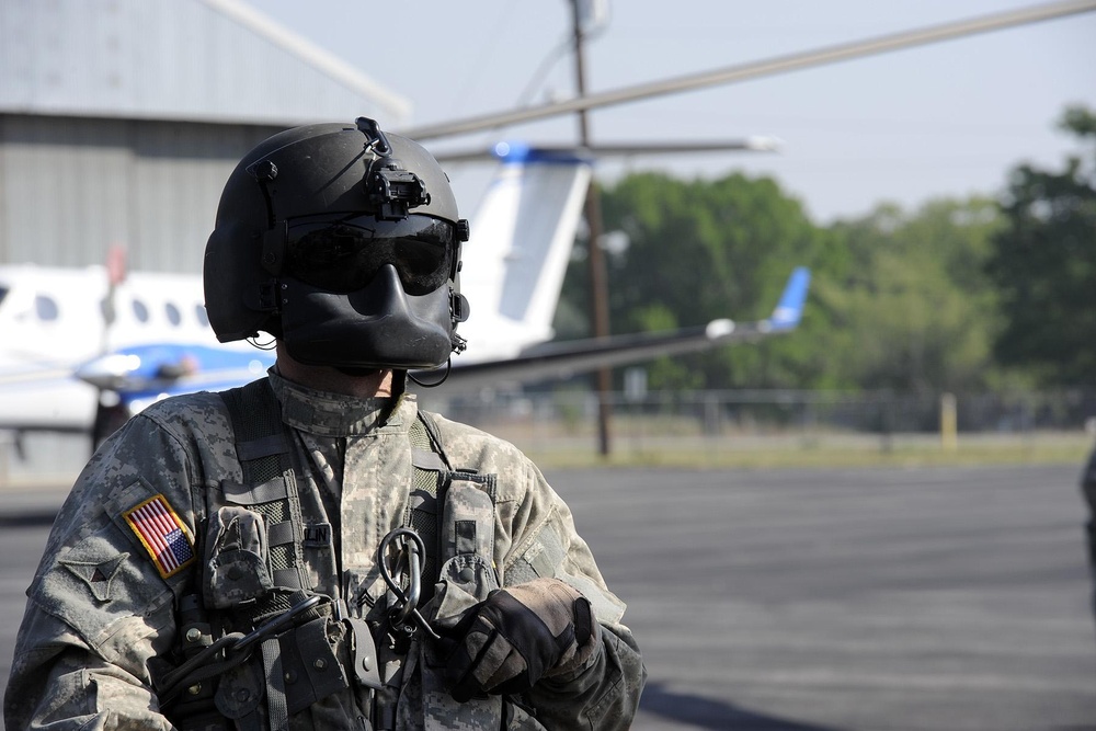 Texas National Guard Helps Fight Wildfires in North Texas