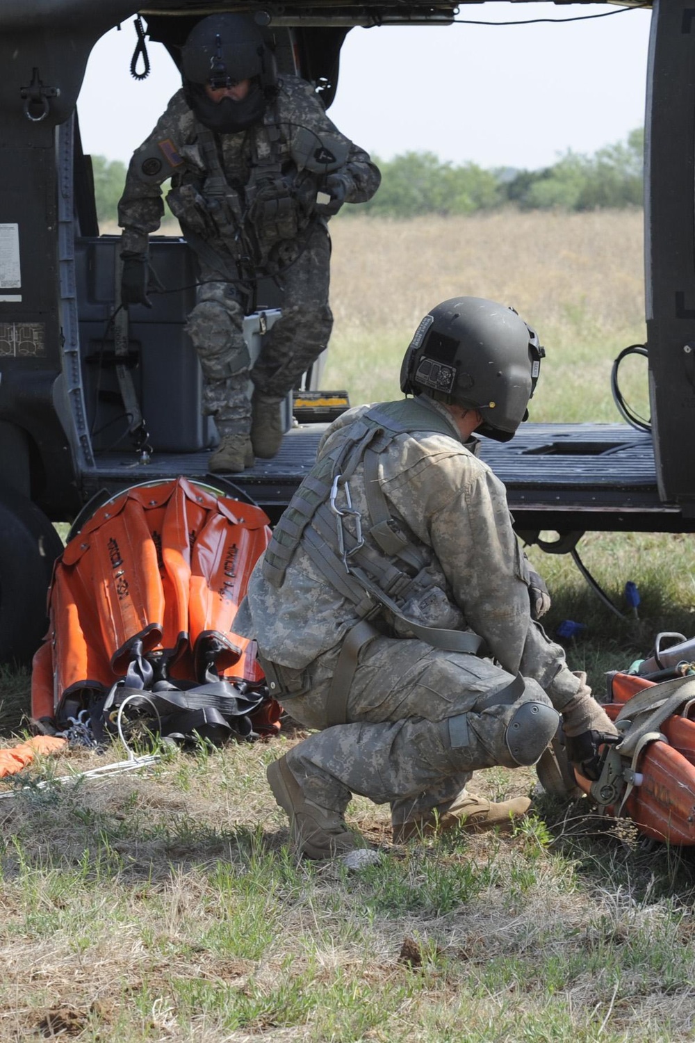 Texas National Guard Helps Fight Wildfires in North Texas