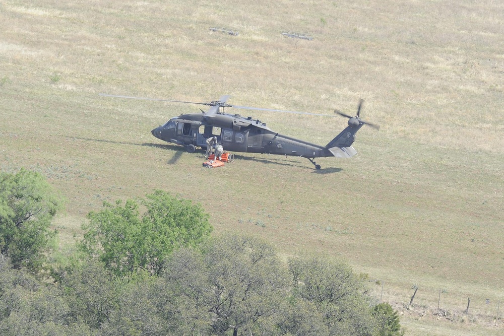 Texas National Guard Helps Fight Wildfires in North Texas