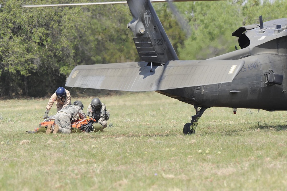 Texas National Guard Helps Fight Wildfires in North Texas