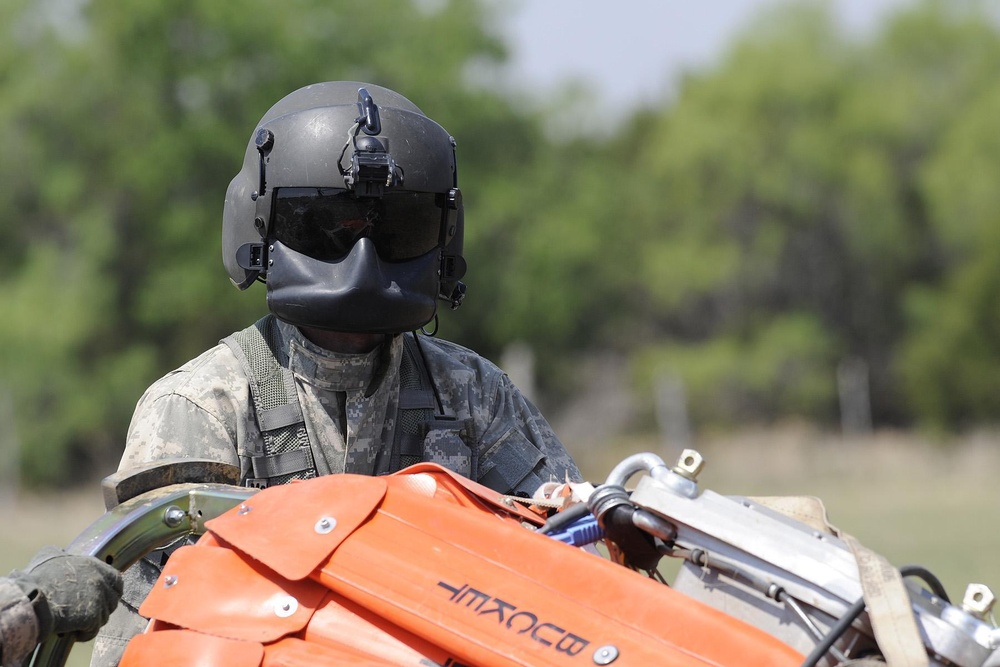 Texas National Guard Helps Fight Wildfires in North Texas