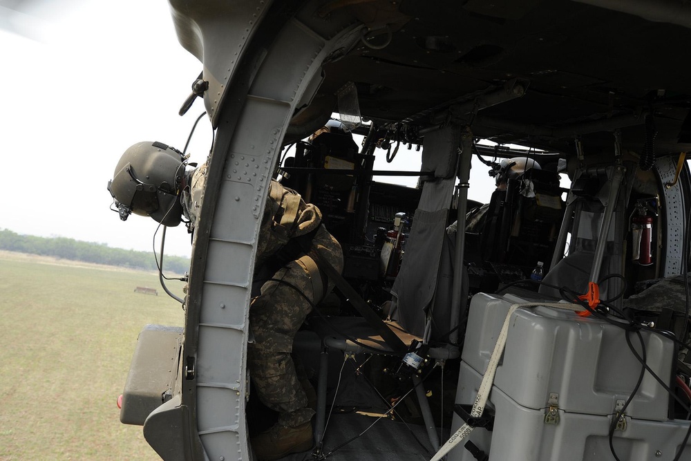 Texas National Guard Helps Fight Wildfires in North Texas