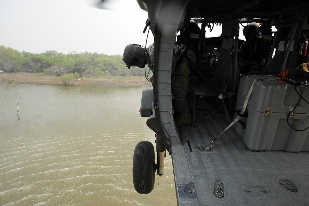 Texas National Guard Helps Fight Wildfires in North Texas