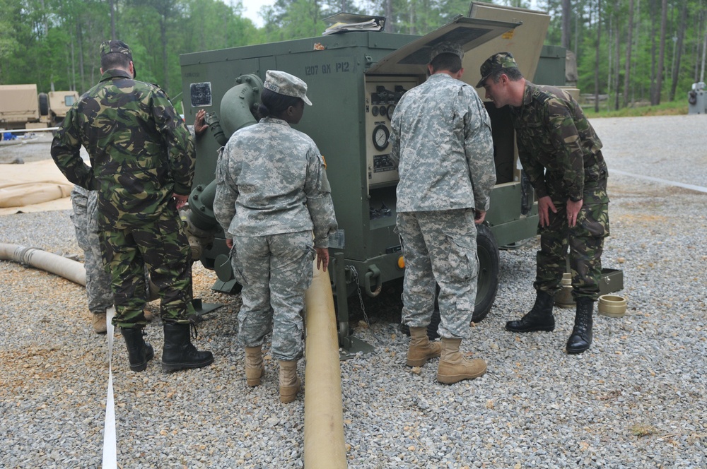 Romanian soldiers train with Alabama Army National Guard