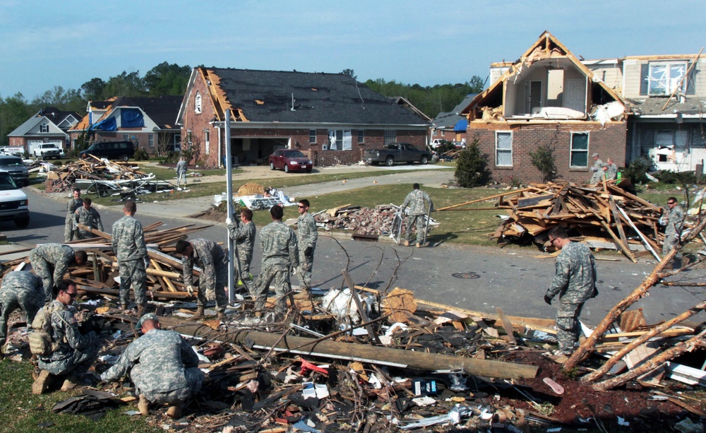 Tornado Clean-up