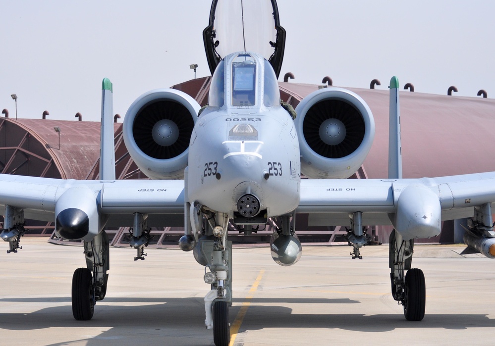 Osan's A-10C at full force