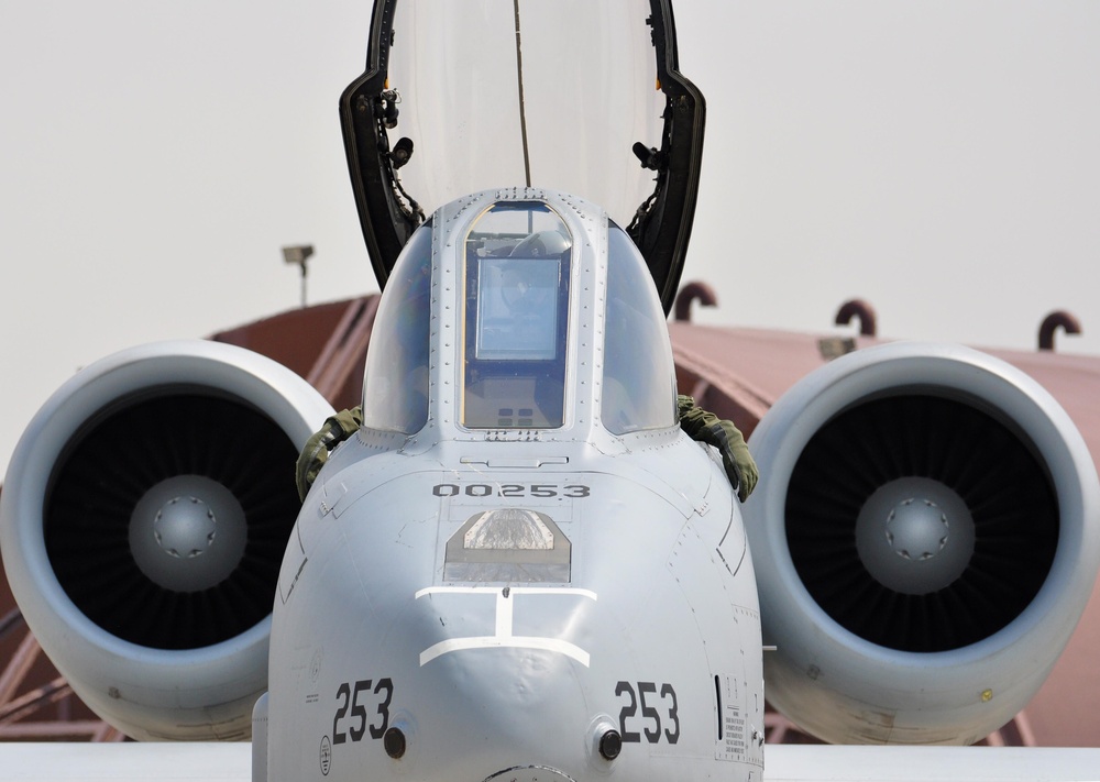 Osan's A-10C at full force