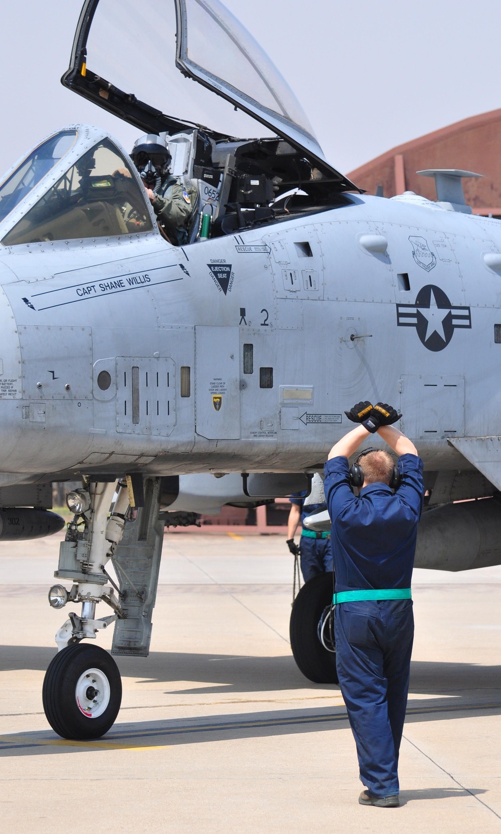 Osan's A-10C at full force