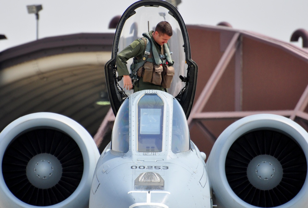Osan's A-10C at full force