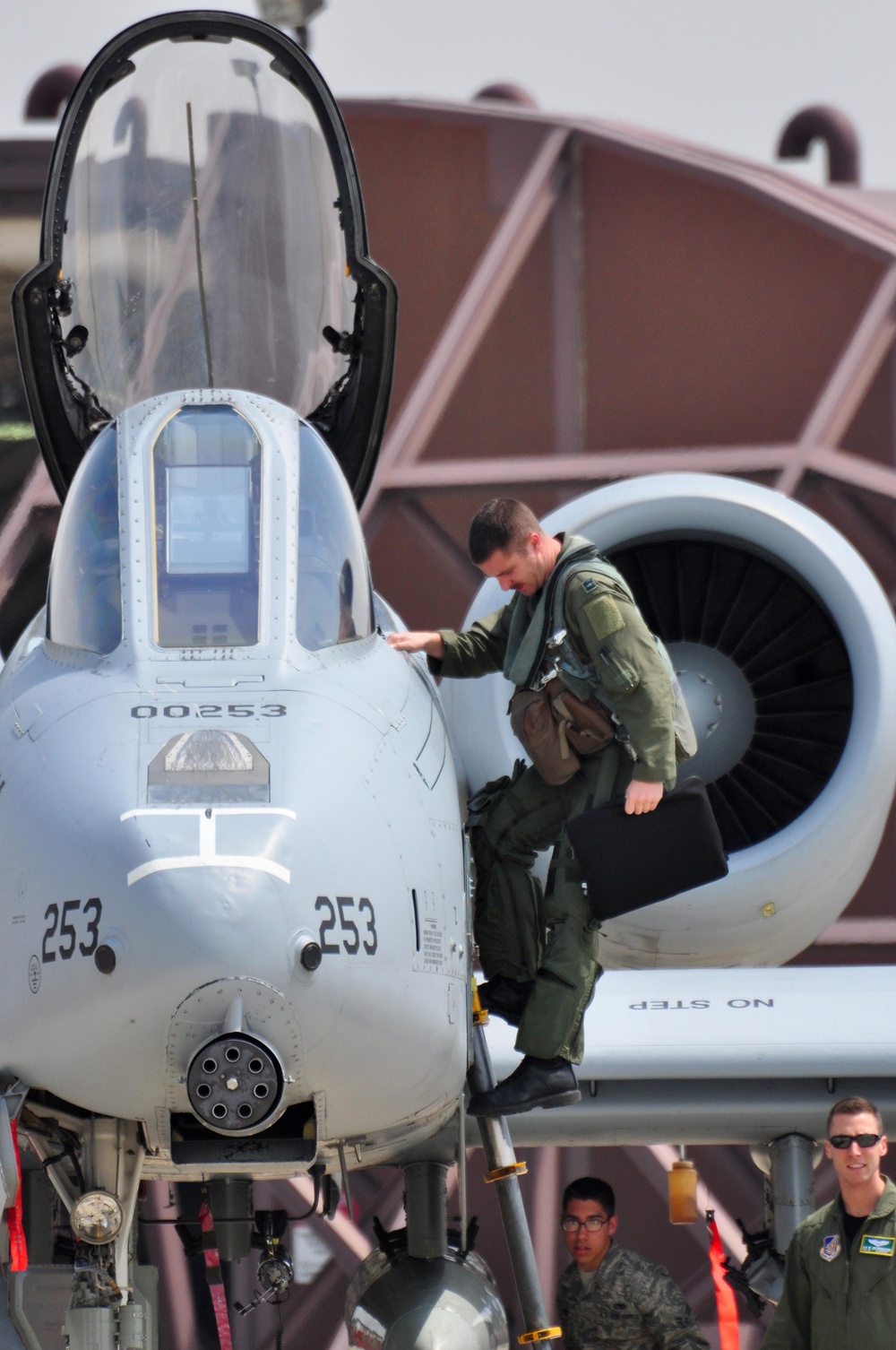 Osan's A-10C at full force