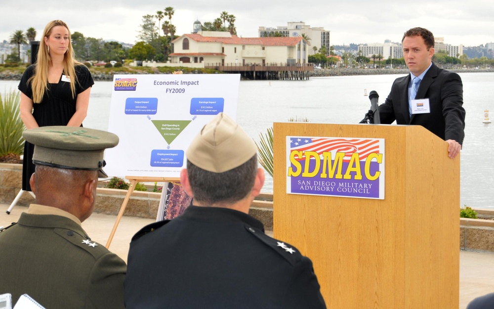 San Diego Military Council Press Conference