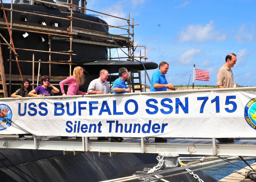 USS Buffalo Sailors Tour Polaris Point