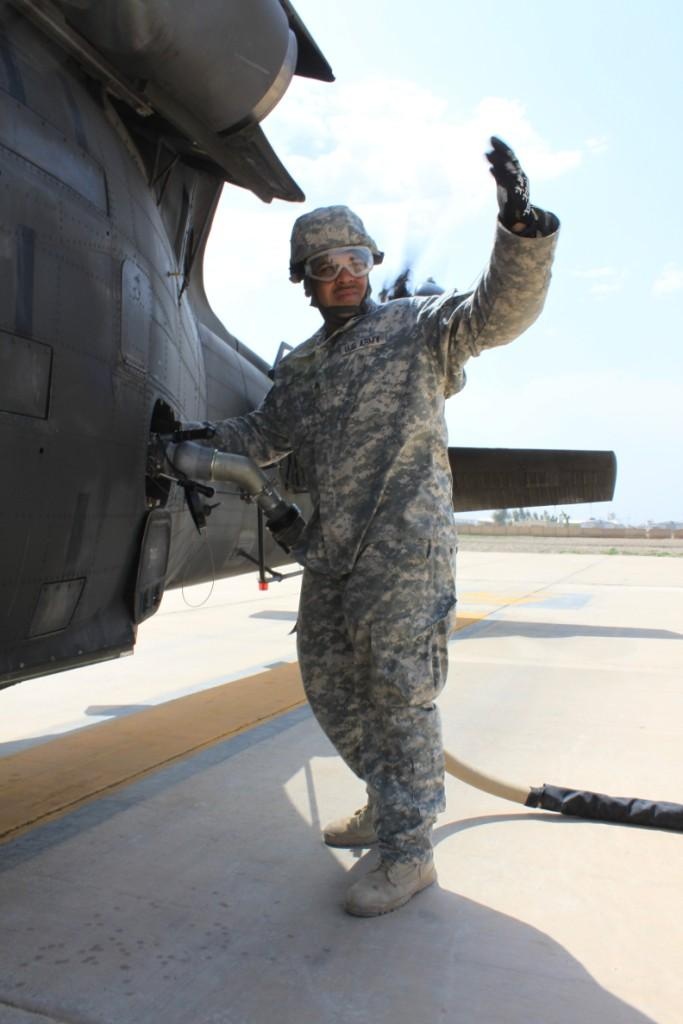 FARP crew in Iraq is the 'NASCAR pit crew of aviation'