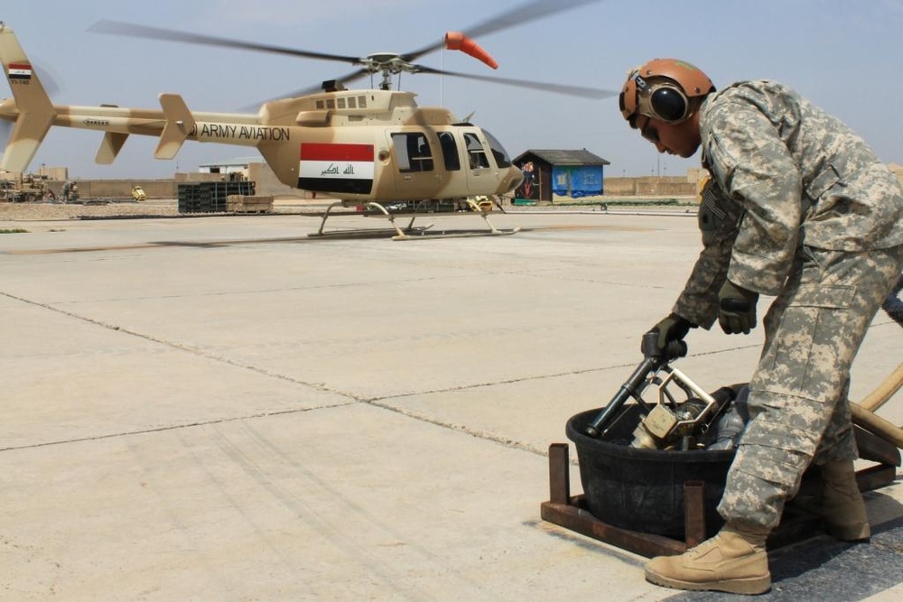 FARP crew in Iraq is the 'NASCAR pit crew of aviation'