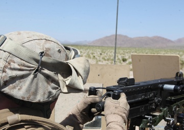 CLB-1 conducts live fire shoot during Enhanced Mojave Viper