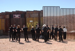 Arizona Guard supports ELDP for a day of training along the border