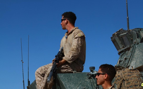 Rochester Marine’s friendship extends to the front lines