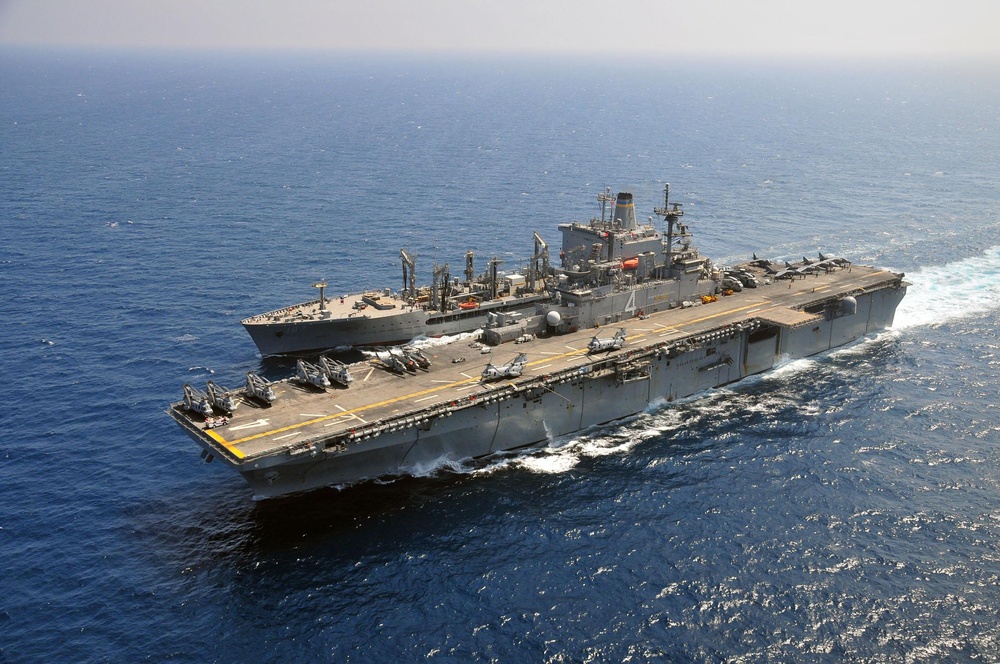 USS Boxer Action