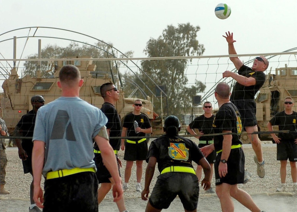 A weekend of ‘Defiance’ - Soldiers of 1st BSTB celebrate mid tour