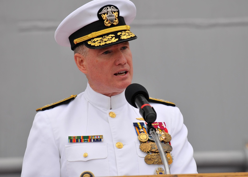 US 3rd Fleet Change of Command Ceremony