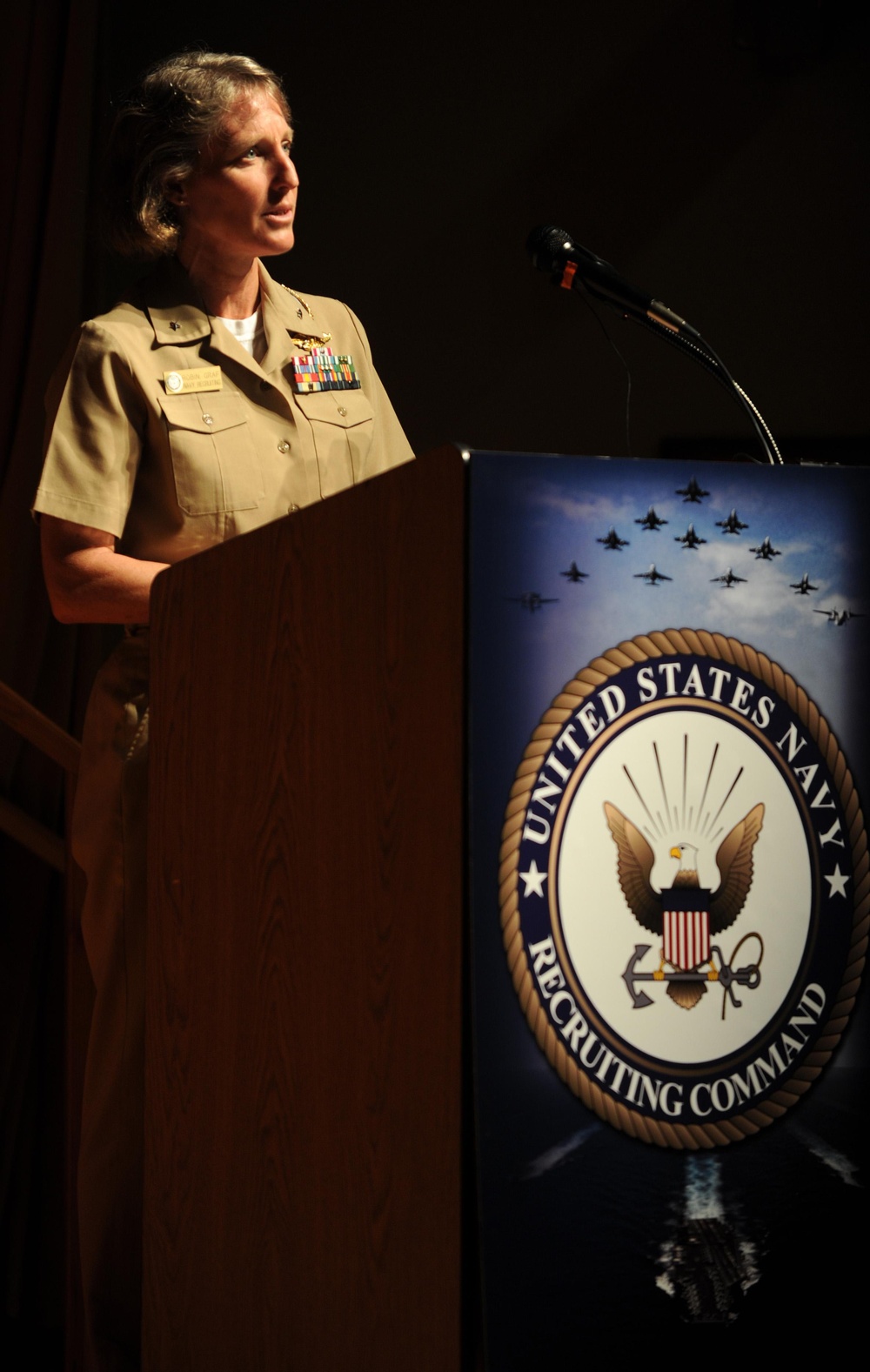 Change of Command Ceremony at Naval Support Activity Mid-South