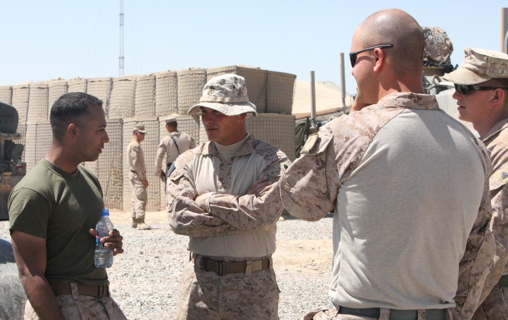 Marines become leaders at austere combat outpost