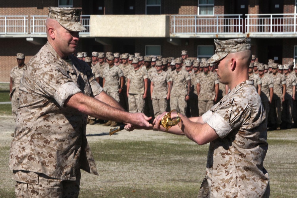 BLT 2/2 welcomes new sergeant major