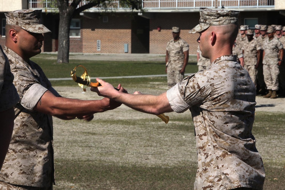 BLT 2/2 welcomes new sergeant major