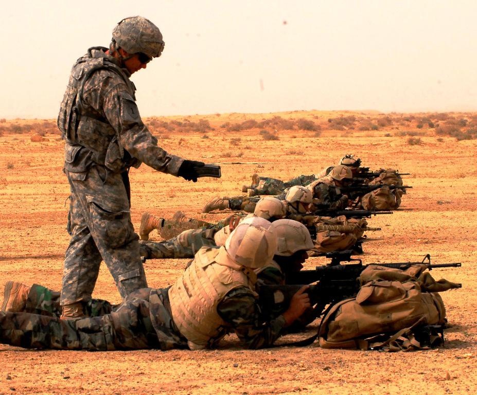 ‘Dragon’ Battalion Soldiers aim to develop scout sniper capability in Iraqi Army