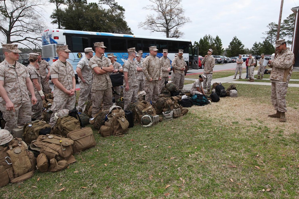 22nd MEU Marines deploy