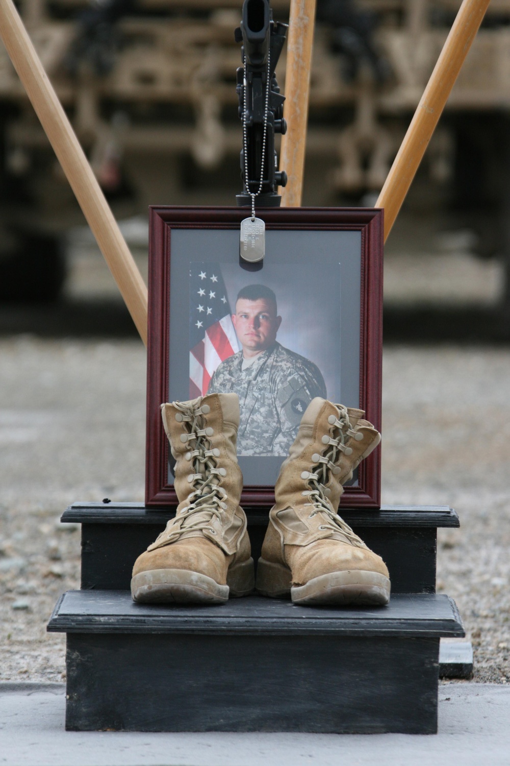 Company B says goodbye to fallen soldier, friend