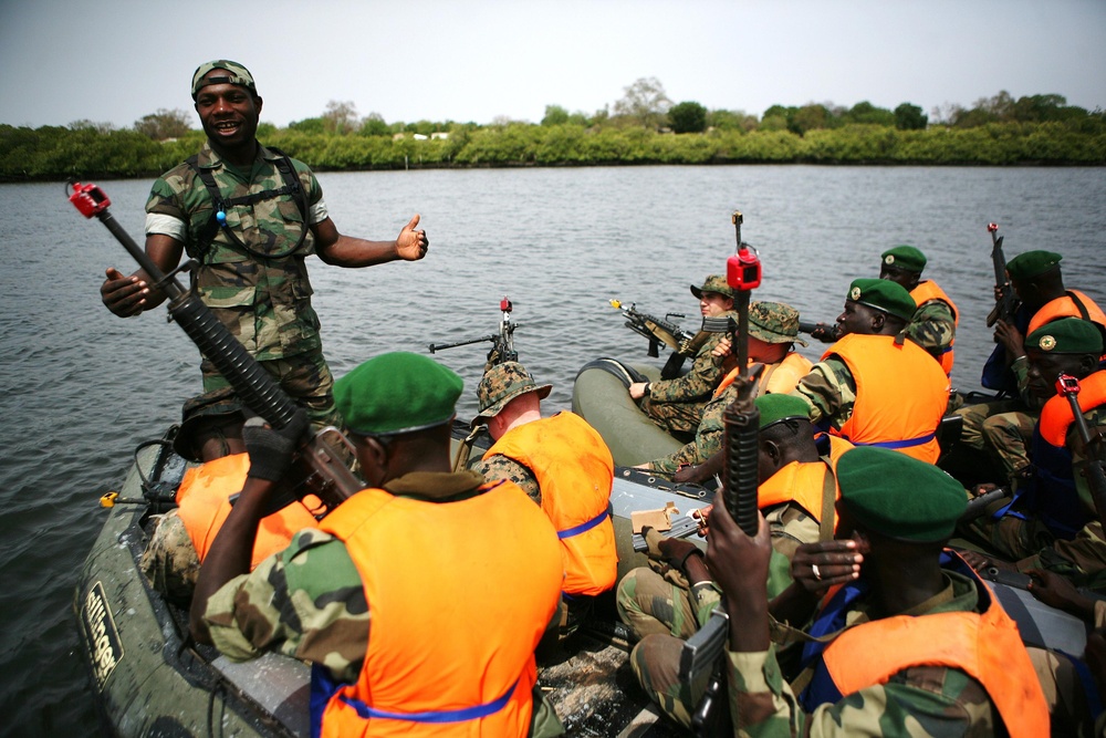 APS-11 Marines move from jungle to Senegal grasslands