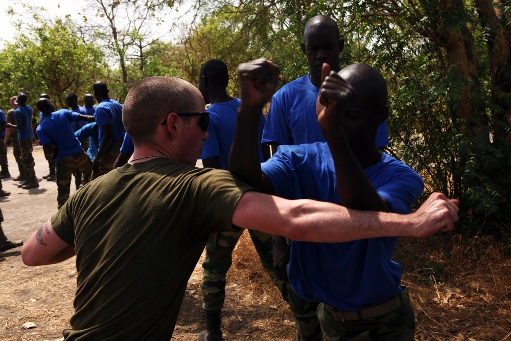 APS-11 Marines move from jungle to Senegal grasslands