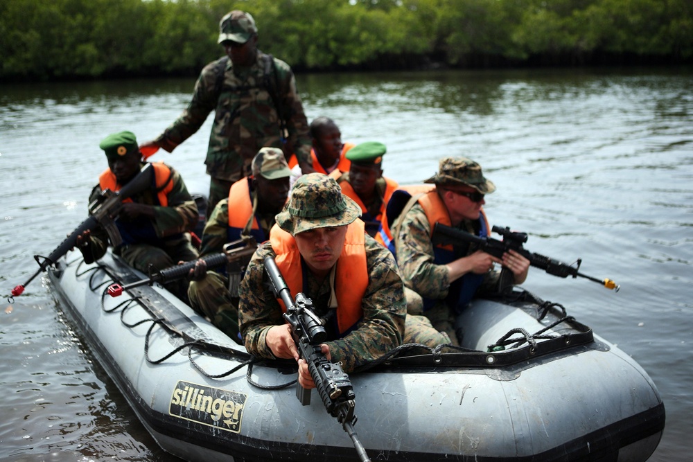 APS-11 Marines move from jungle to Senegal grasslands