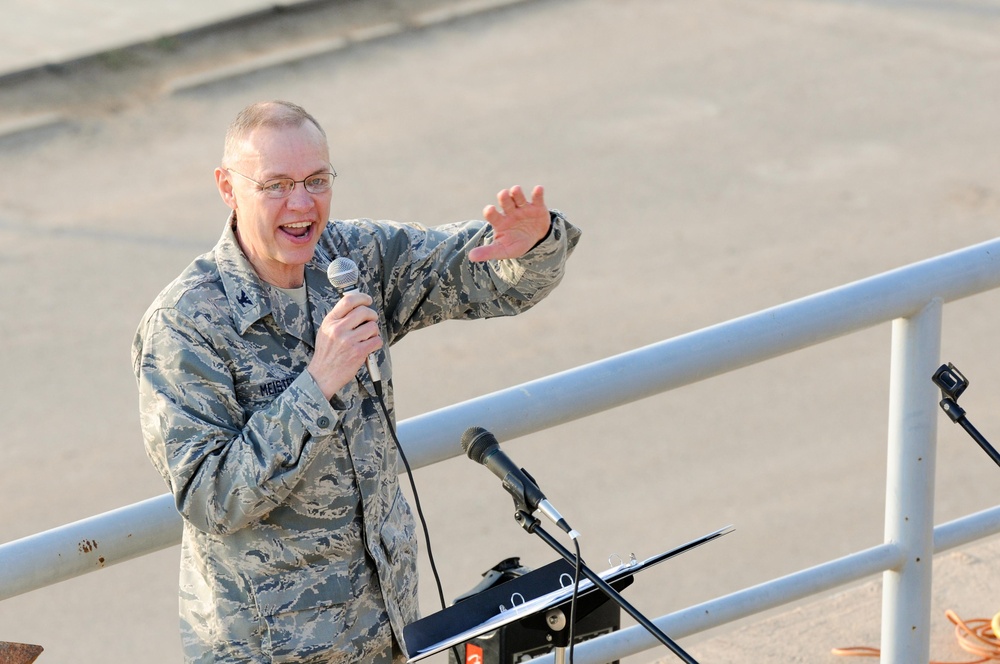 Easter without the bunny: Sunrise Service for Service Members