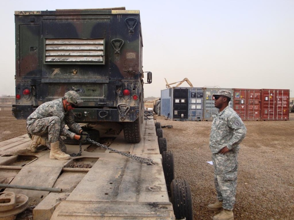 'First Lightning' Battalion soldiers compete in 'truck rodeo' skills competition