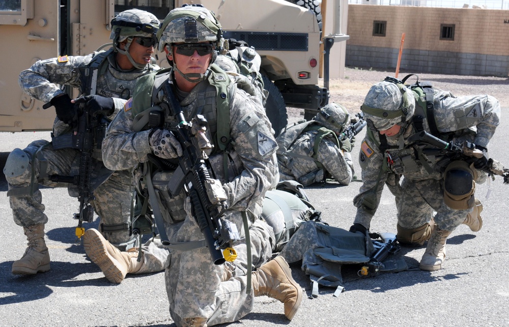 Highlander Brigade Trains at the National Training Center