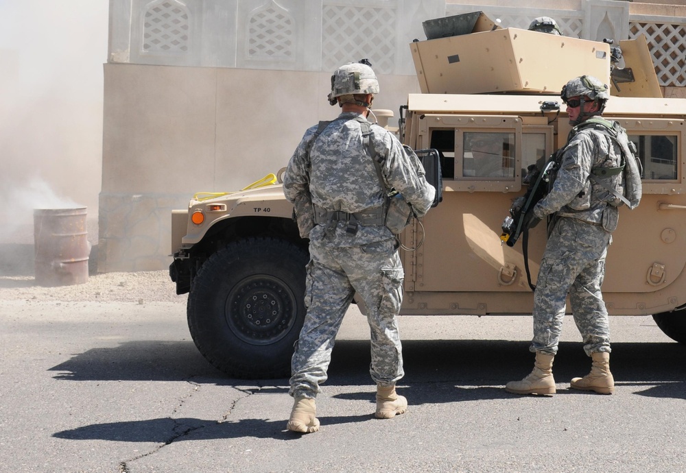 Highlander Brigade Trains at the National Training Center