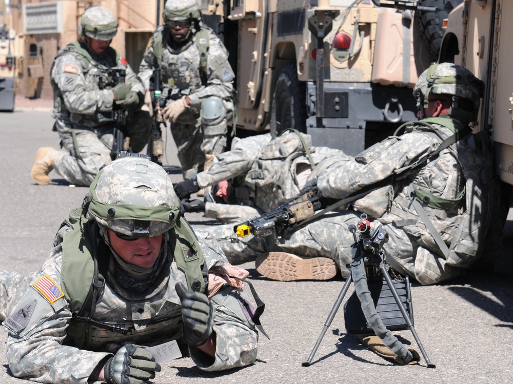 Highlander Brigade Trains at the National Training Center