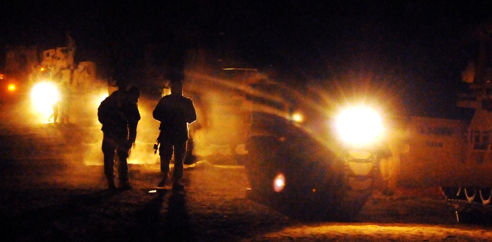 Highlander Brigade Trains at the National Training Center